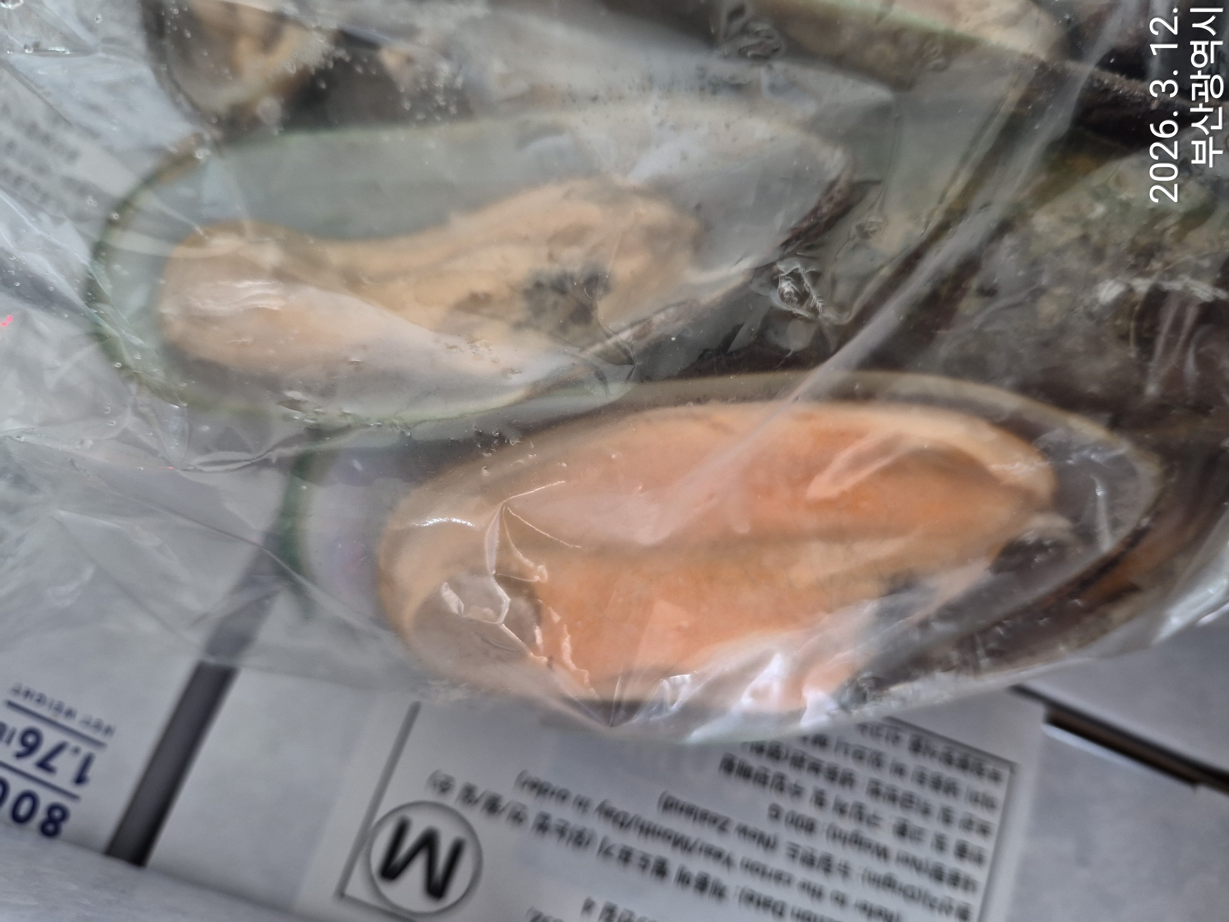 그린홍합 > 반탈각 > M 30/45 미/KG 4